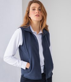 Henbury Ladies Sleeveless Micro Fleece Jacket Henbury Ladies Sleeveless Micro Fleece Jacket