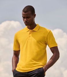 Fruit of the Loom Poly/Cotton Piqué Polo Shirt Fruit of the Loom Poly/Cotton Piqué Polo Shirt
