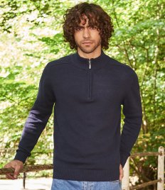 Ecologie Unisex Wakhan Zip Neck Regen Sweater Ecologie Unisex Wakhan Zip Neck Regen Sweater