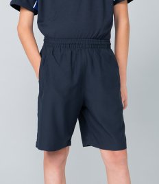 Finden and Hales Kids Plain Microfibre Shorts Finden and Hales Kids Plain Microfibre Shorts
