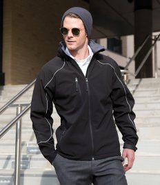 Result Work-Guard Hooded Soft Shell Jacket Result Work-Guard Hooded Soft Shell Jacket